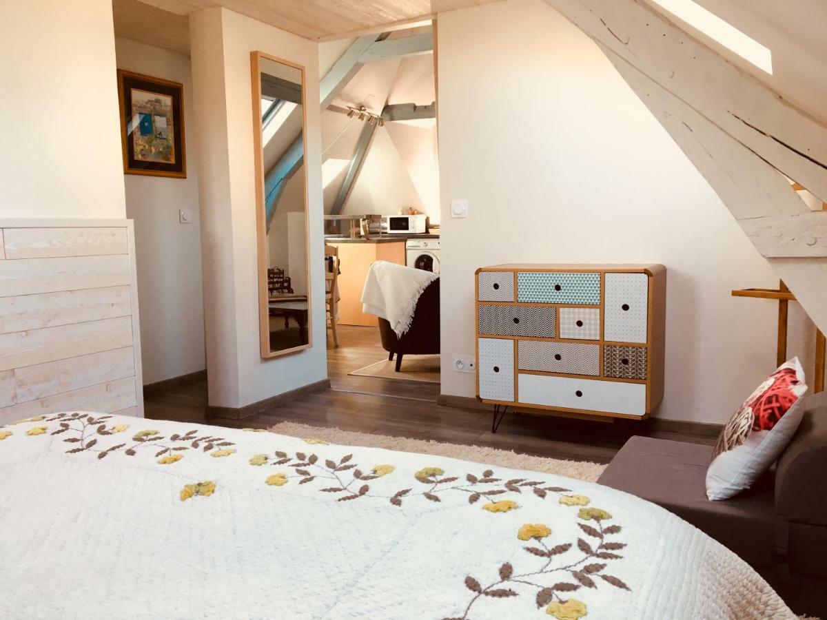 Apartmán Sous Les Toits D'Honfleur Exteriér fotografie